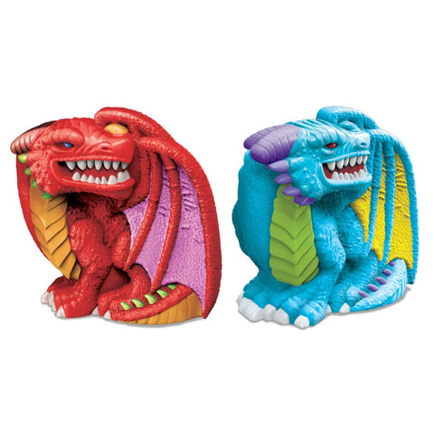 Image of Mould & Paint 3D Dragon - 4M Great Gizmos