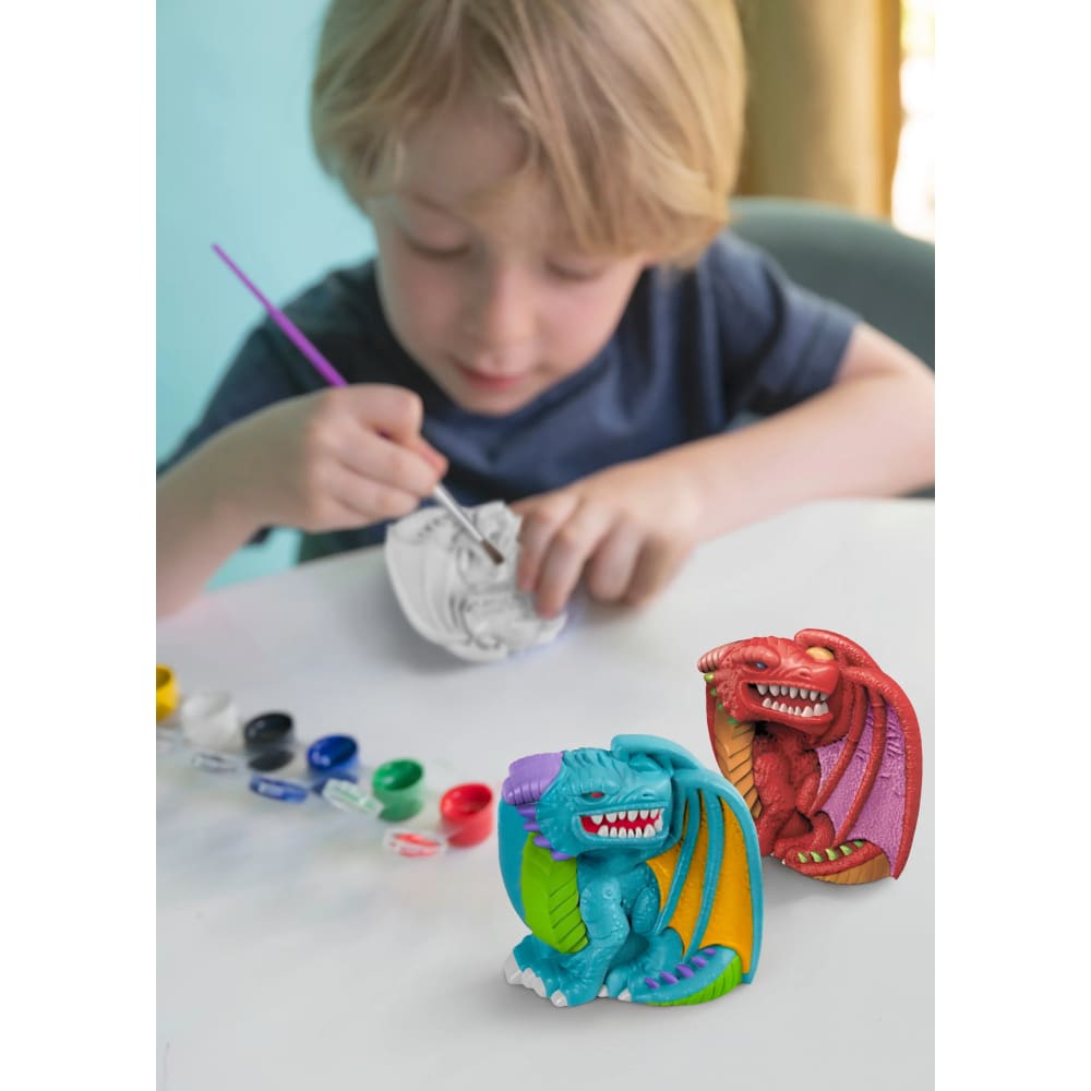 Mould & Paint 3D Dragon - 4M Great Gizmos