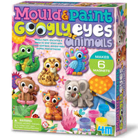 Mould & Paint Googly Eyes Animals - 4M Great Gizmos