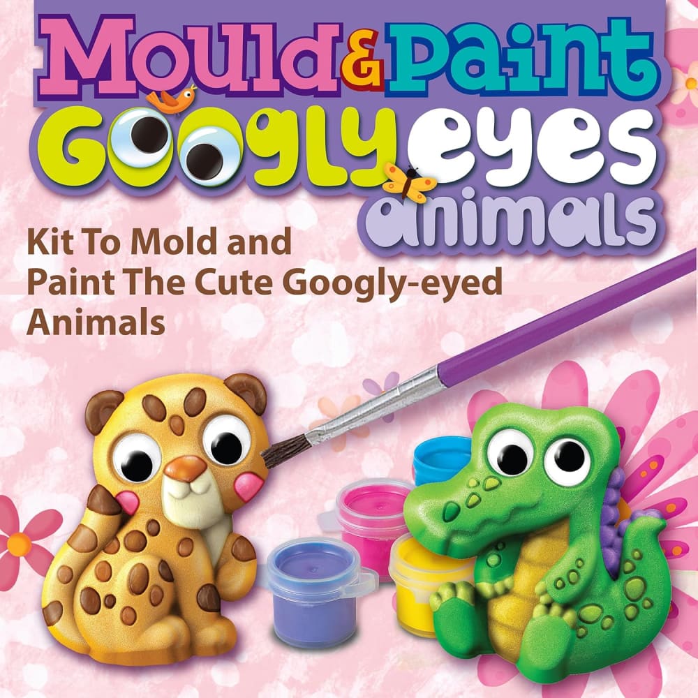 Mould & Paint Googly Eyes Animals - 4M Great Gizmos