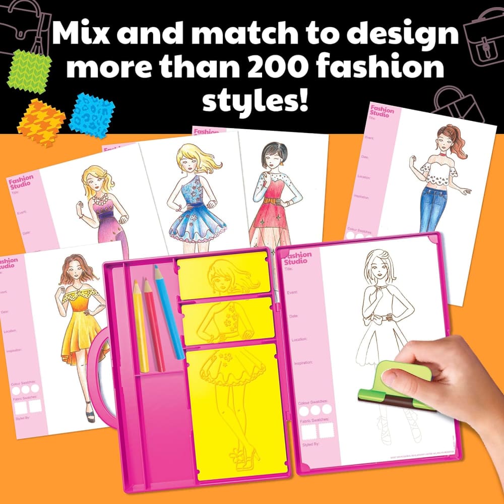 My Design Portfolio Fashion Studio - 4M Great Gizmos 4893156047205