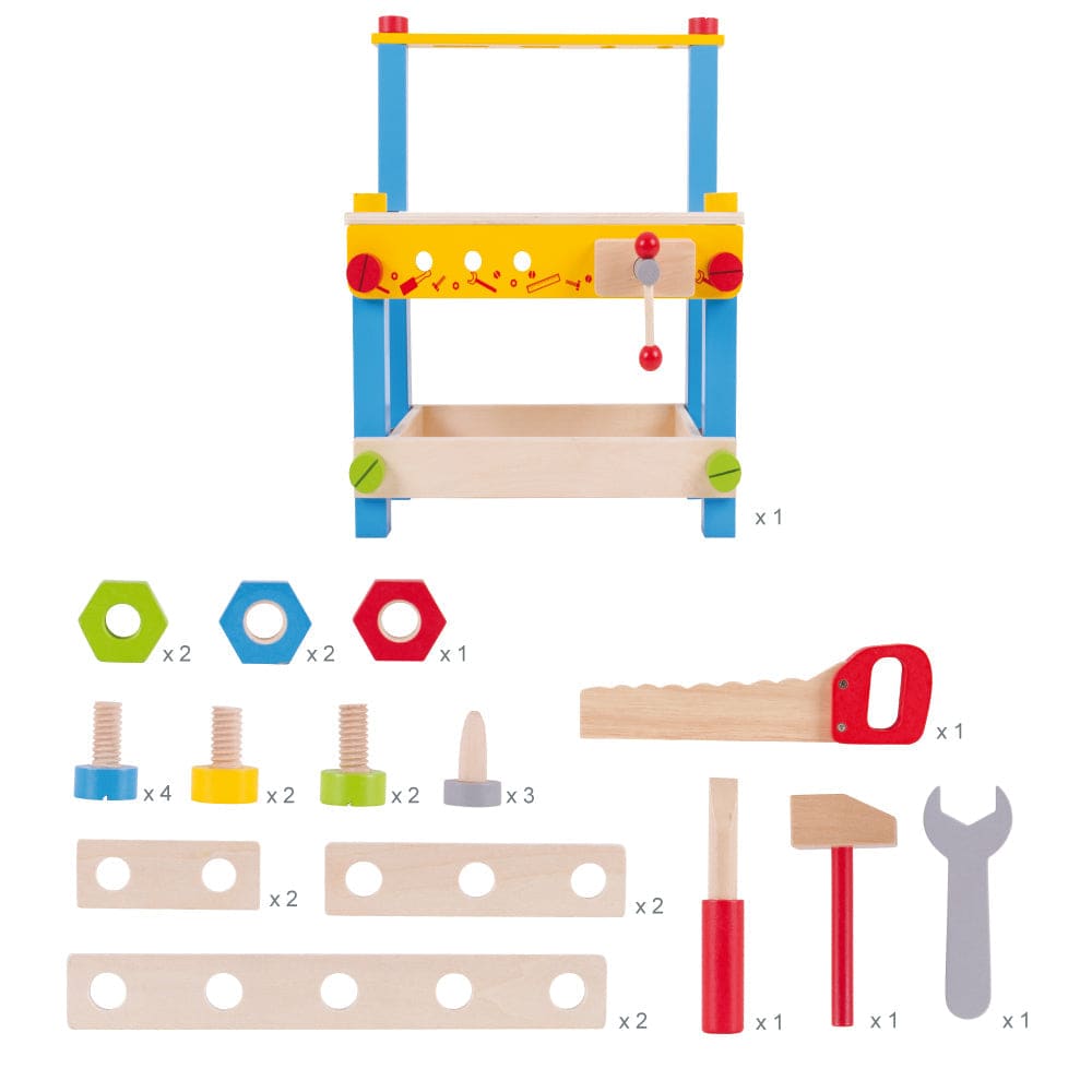 My First Workbench - Bigjigs Toys 691621174913
