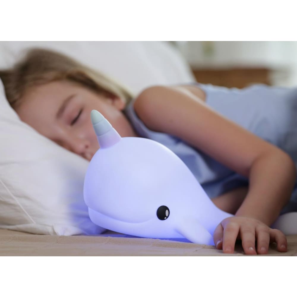 Narwhal Re-chargeable Colour Changing Night Light - Addcore