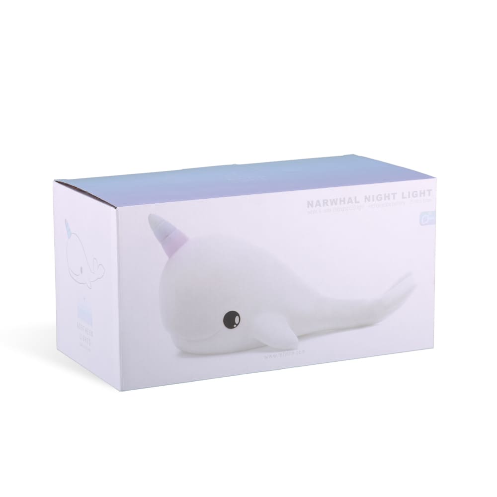 Narwhal Re-chargeable Colour Changing Night Light - Addcore