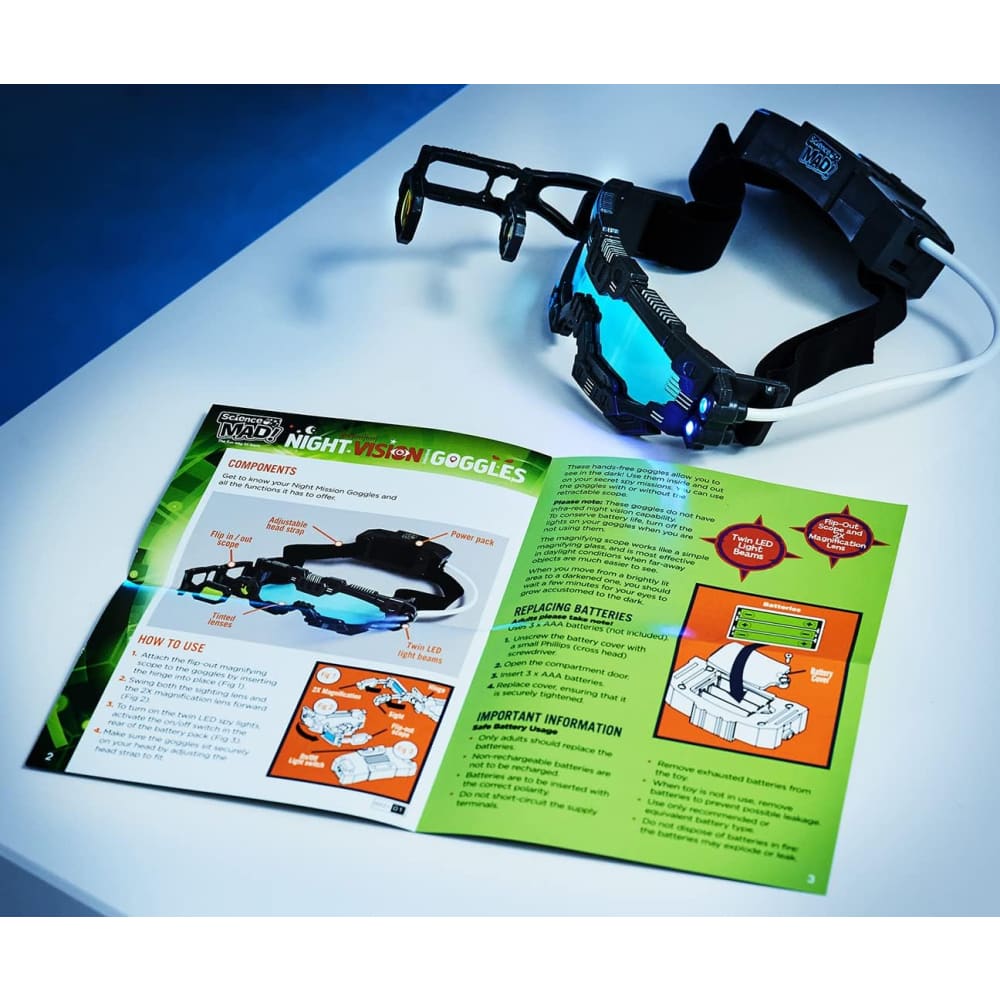 Night Mission Vision Goggles - Trends UK 5060062145441