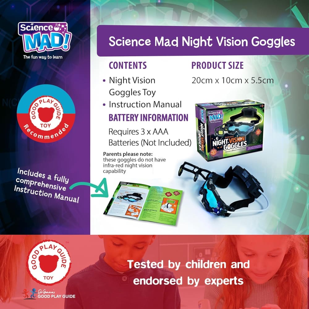 Night Mission Vision Goggles - Trends UK 5060062145441