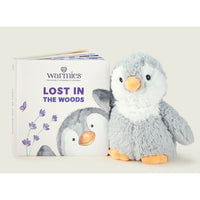 Night Time Story with Microwavable Soft Toy Penguin Lost in the Woods - Warmies