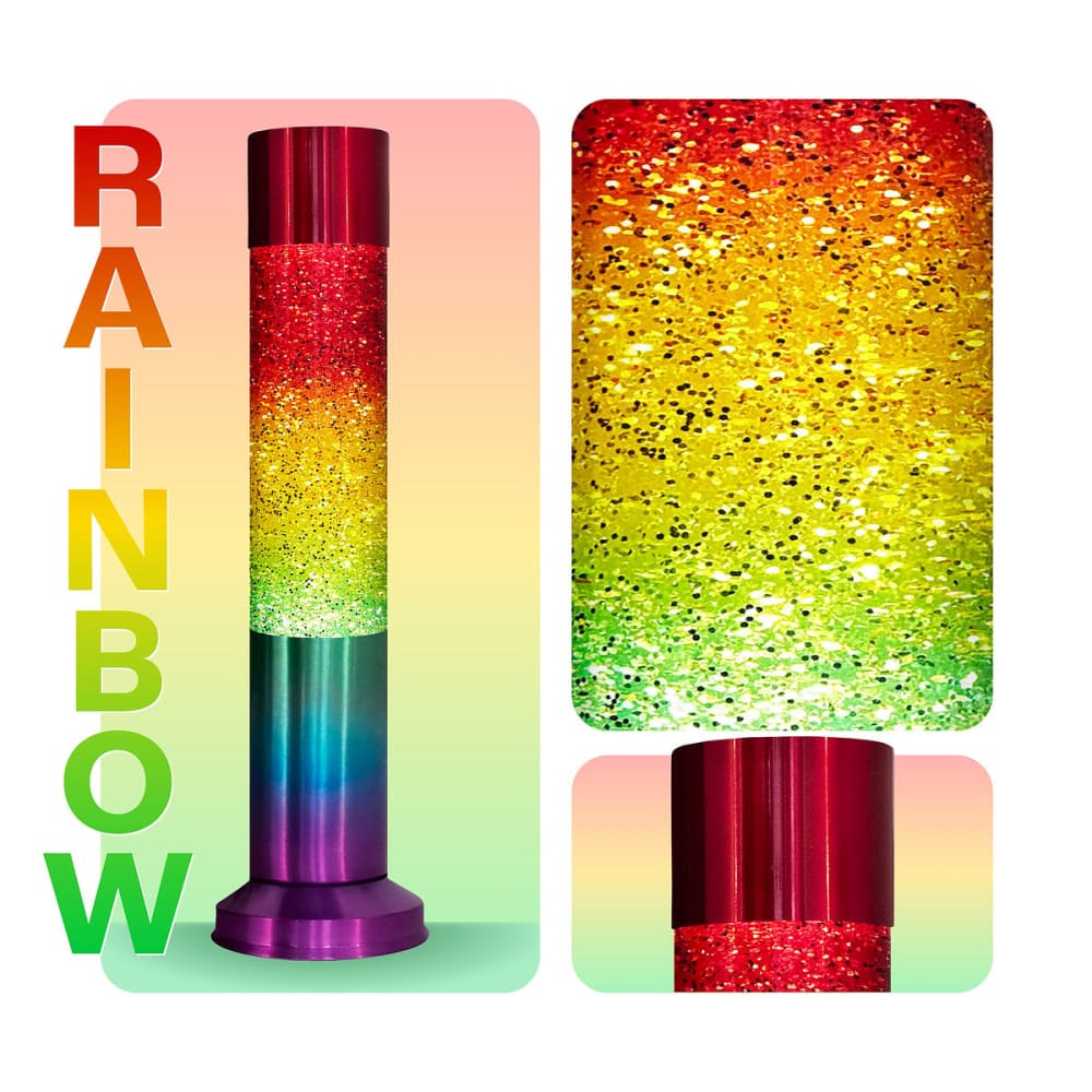 Nova rainbow glitter lamp new arrivals