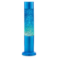 Nova Colour Glitter Lamp Blue