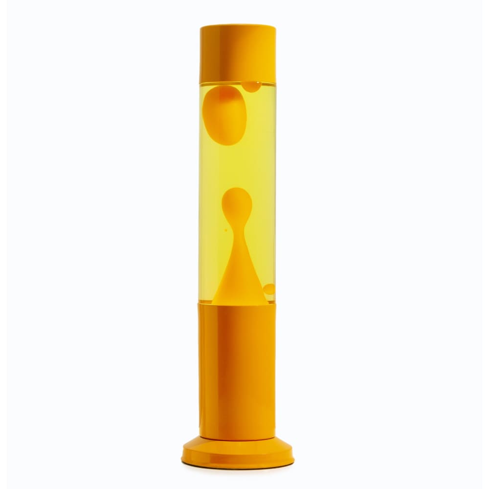 Nova Colour Lava Lamp Yellow