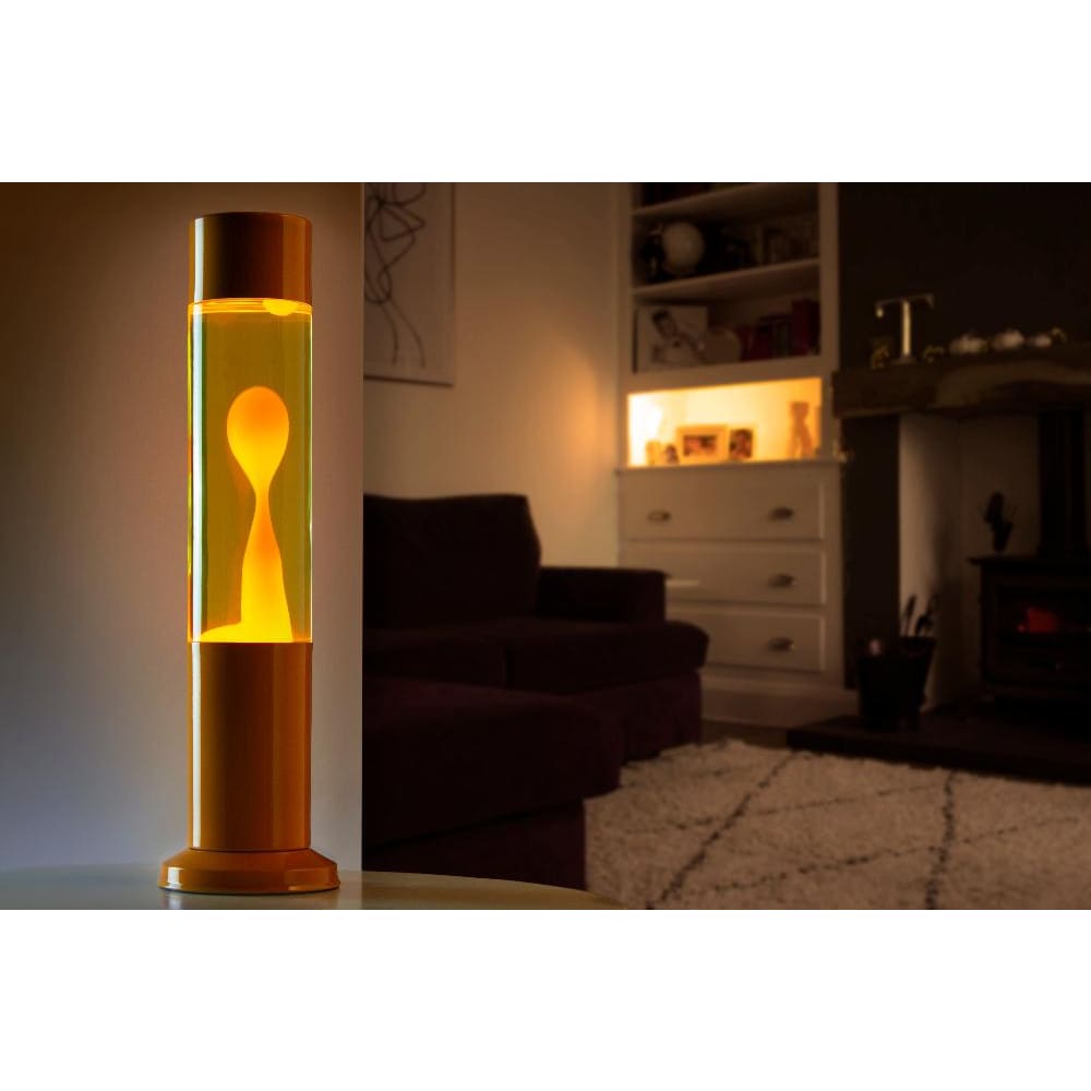 Nova Colour Lava Lamp Yellow