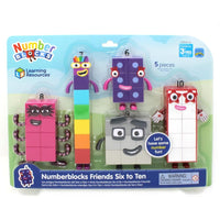 Numberblocks 6-10 Play Figures - Learning Resources