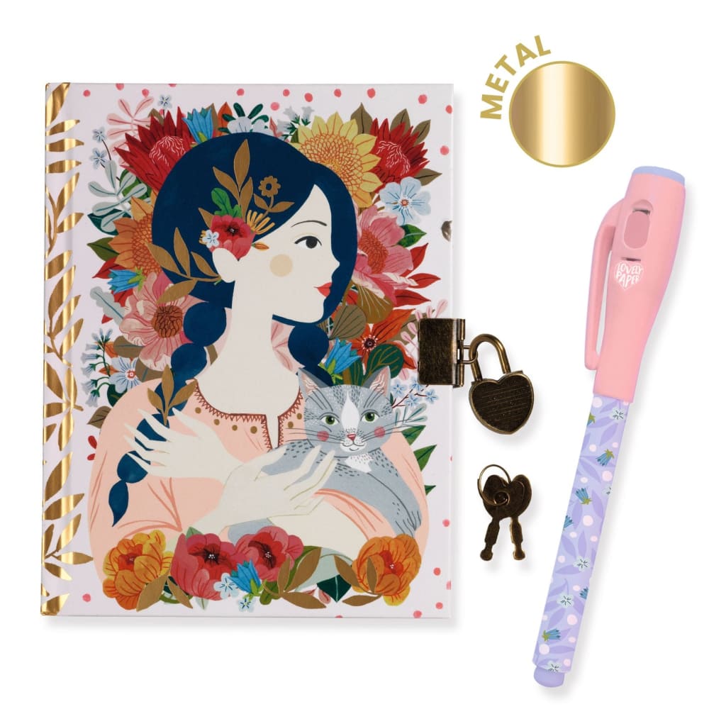 Oana Secret Notebook with Magic Pen - Djeco