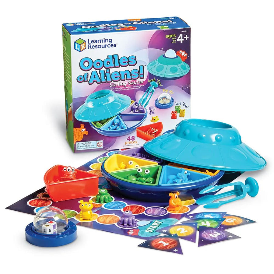 ’Oodles of Aliens!™ Sorting Saucer’ - Learning Resources 765023062168