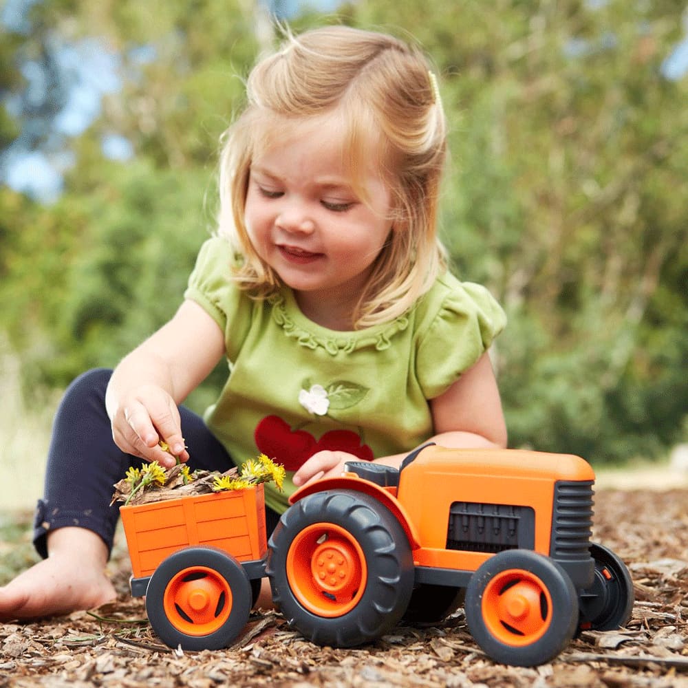 Orange Toy Tracker - Green Toys 816409010423