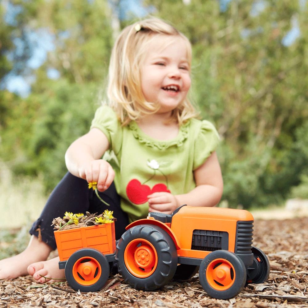 Orange Toy Tracker - Green Toys 816409010423