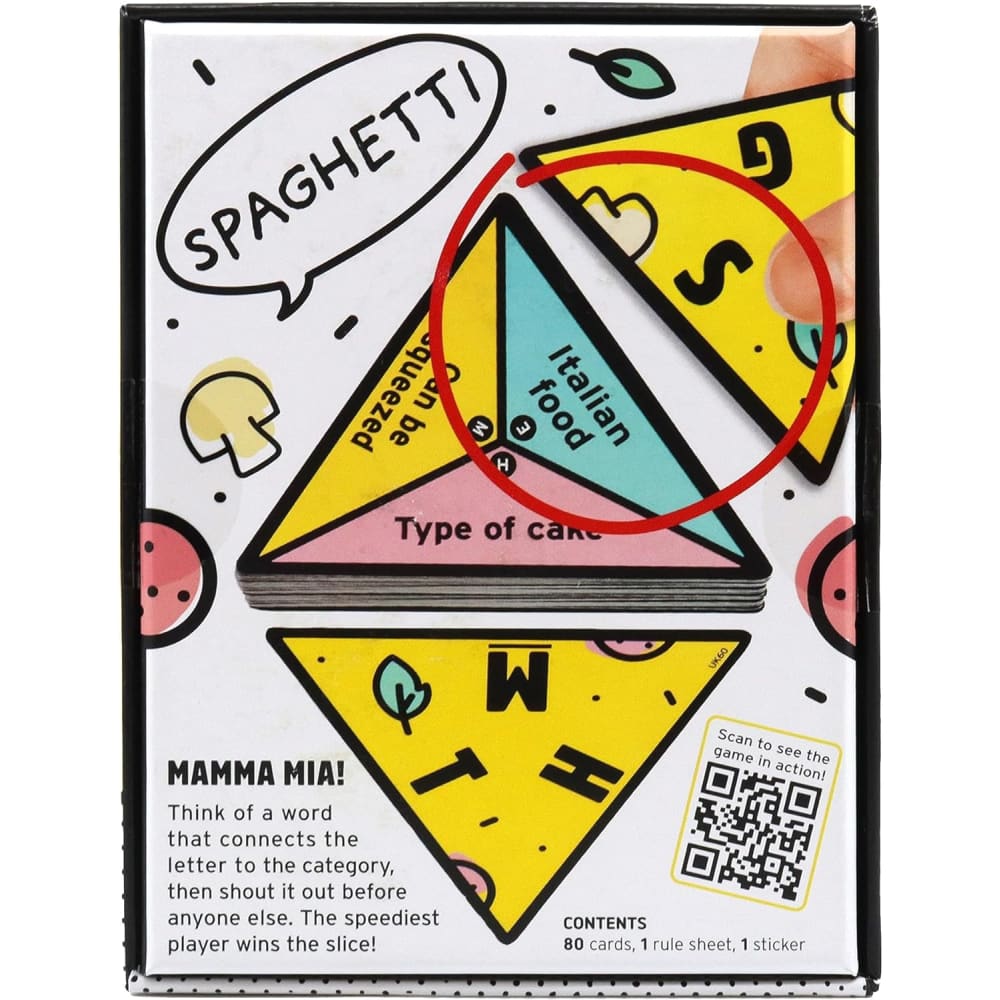 P for Pizza Family Board Game - Big Potato Games