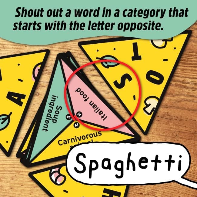 P for Pizza Family Board Game - Big Potato Games