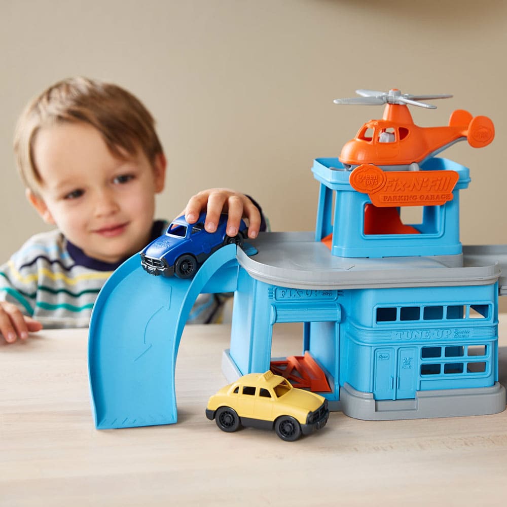 Parking Garage Playset - Green Toys 816409013127
