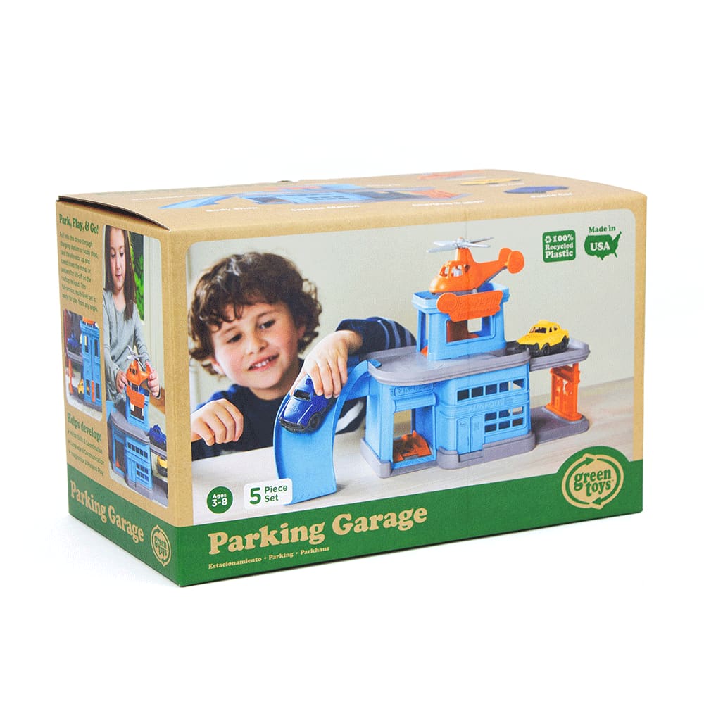 Parking Garage Playset - Green Toys 816409013127