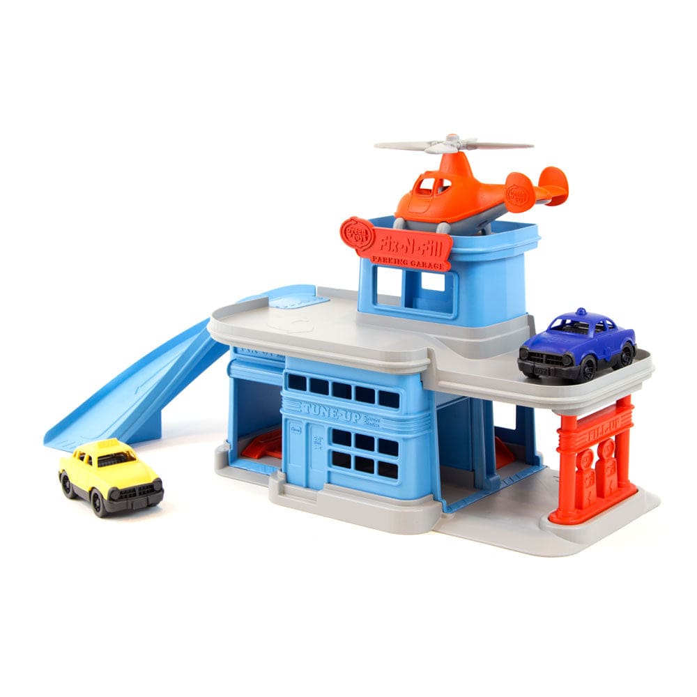 Parking Garage Playset - Green Toys 816409013127