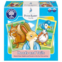 Peter Rabbiit Heads & Tails Matching Game - Orchard Toys