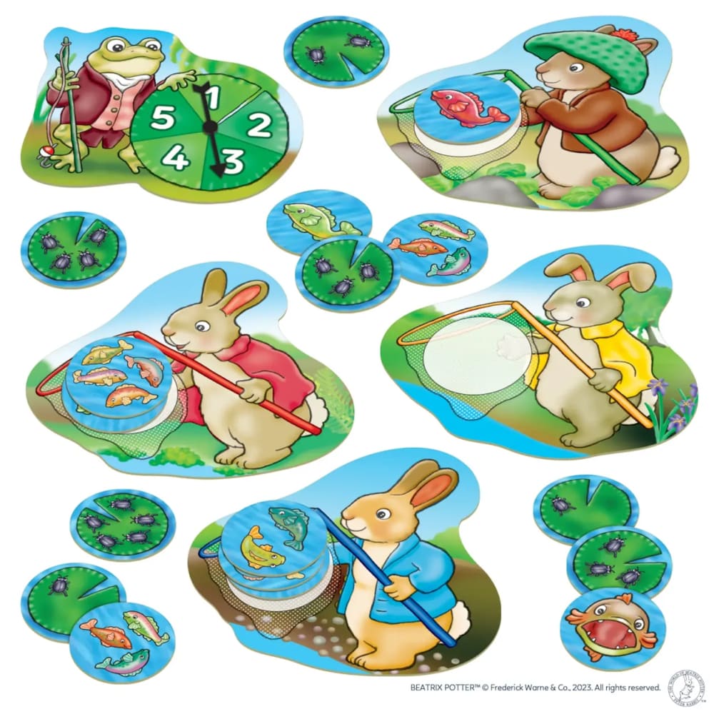 Peter Rabbit Fish & Count - Orchard Toys