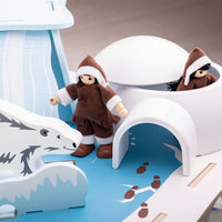 Polar Glacier Toy Playset - Bigjigs Toys 691621711552