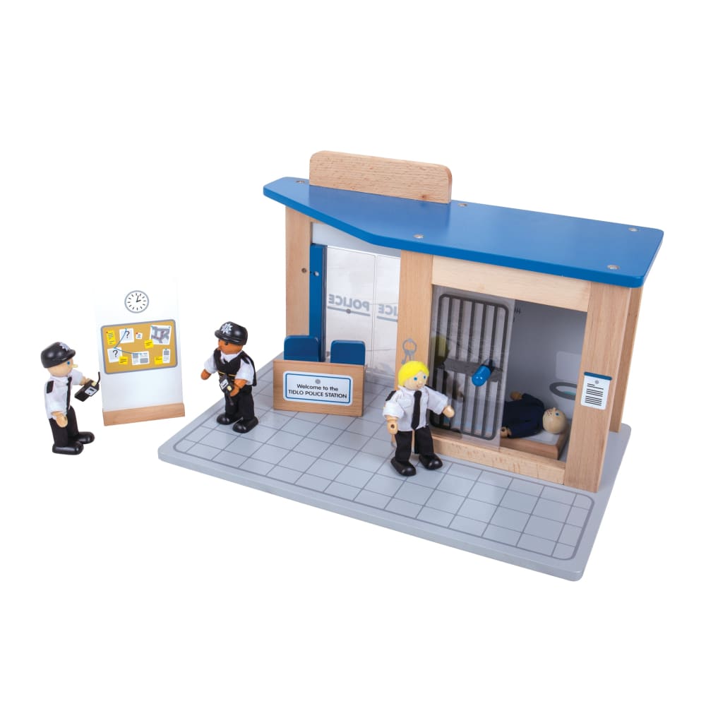 Police Station Playset - Tidlo 5012824005036