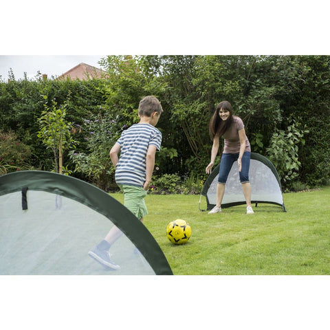 Image of 2 in 1 Pop Up Football Goal - Traditional Garden Games 5060028380831
