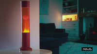 Nova Colour Lava Lamp Red