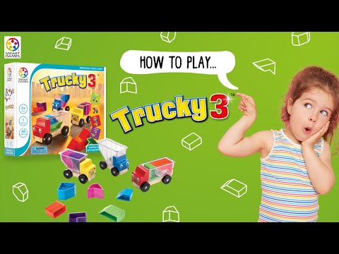 Trucky 3 Wooden Puzzle Game