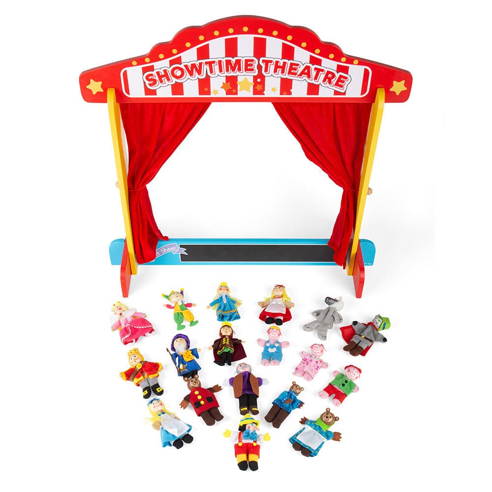Puppet Theatre Bundle - Bigjigs Toys 691621678862
