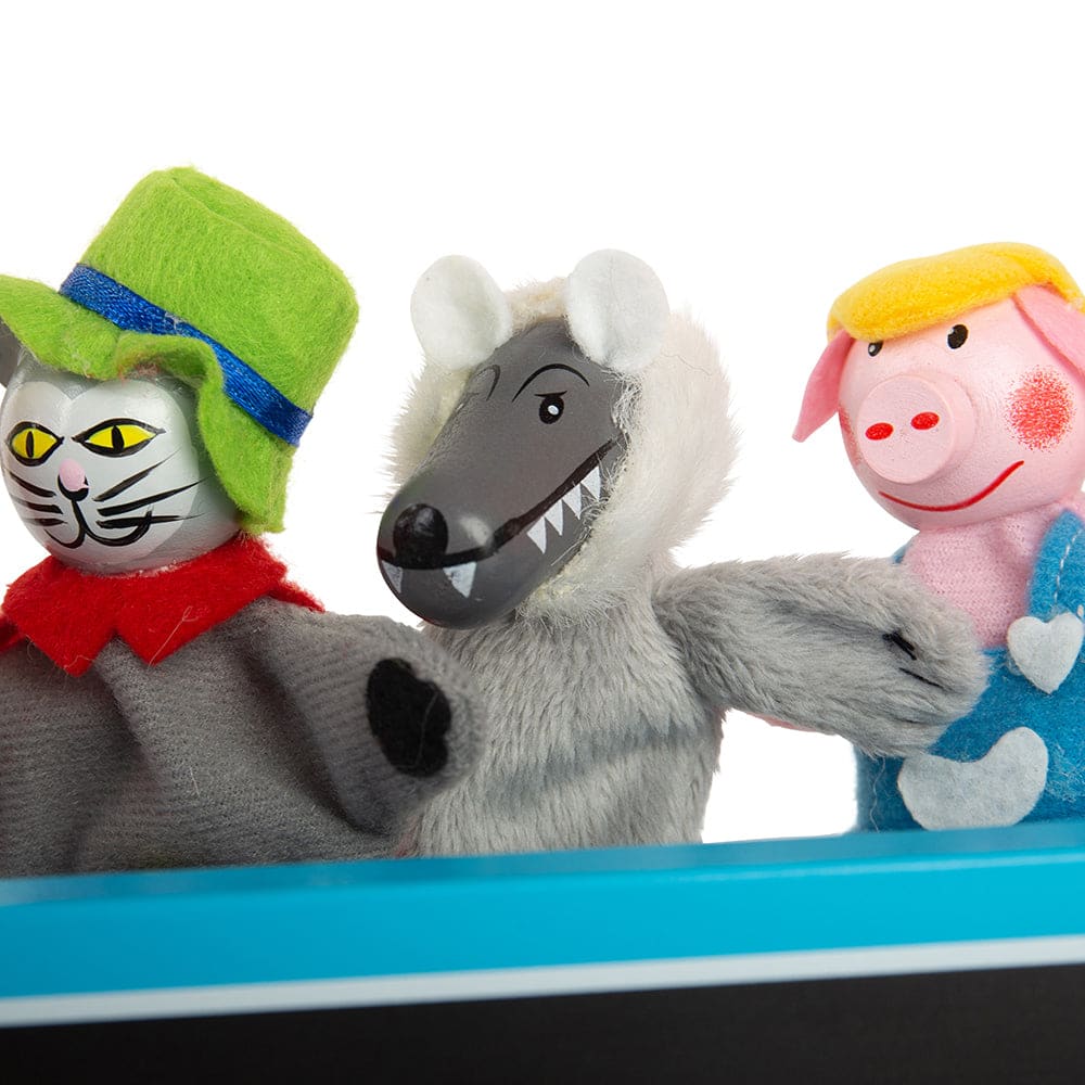 Puppet Theatre Bundle - Bigjigs Toys 691621678862