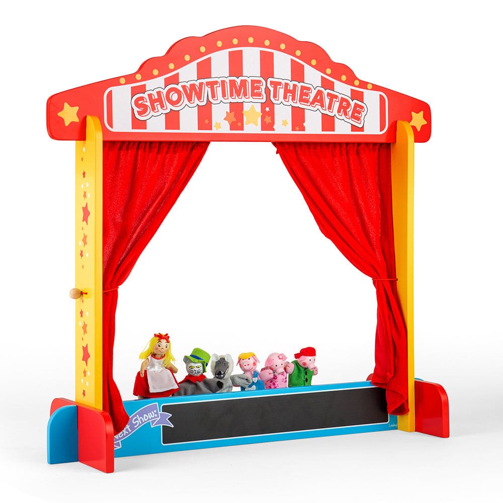 Puppet Theatre Bundle - Bigjigs Toys 691621678862