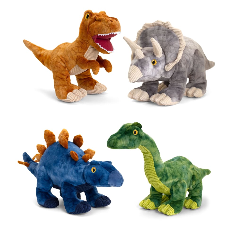 Recycled Plush Dinosaurs - Keel Toys