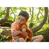 Recycled Plush Orangutan 25cm - Keel Toys