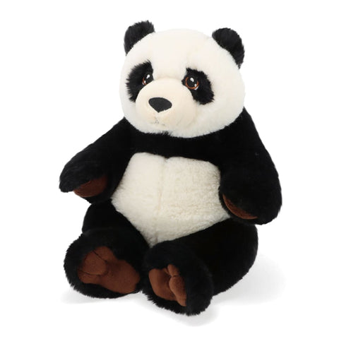 Image of Recycled Plush Panda 28cm - Keel Toys