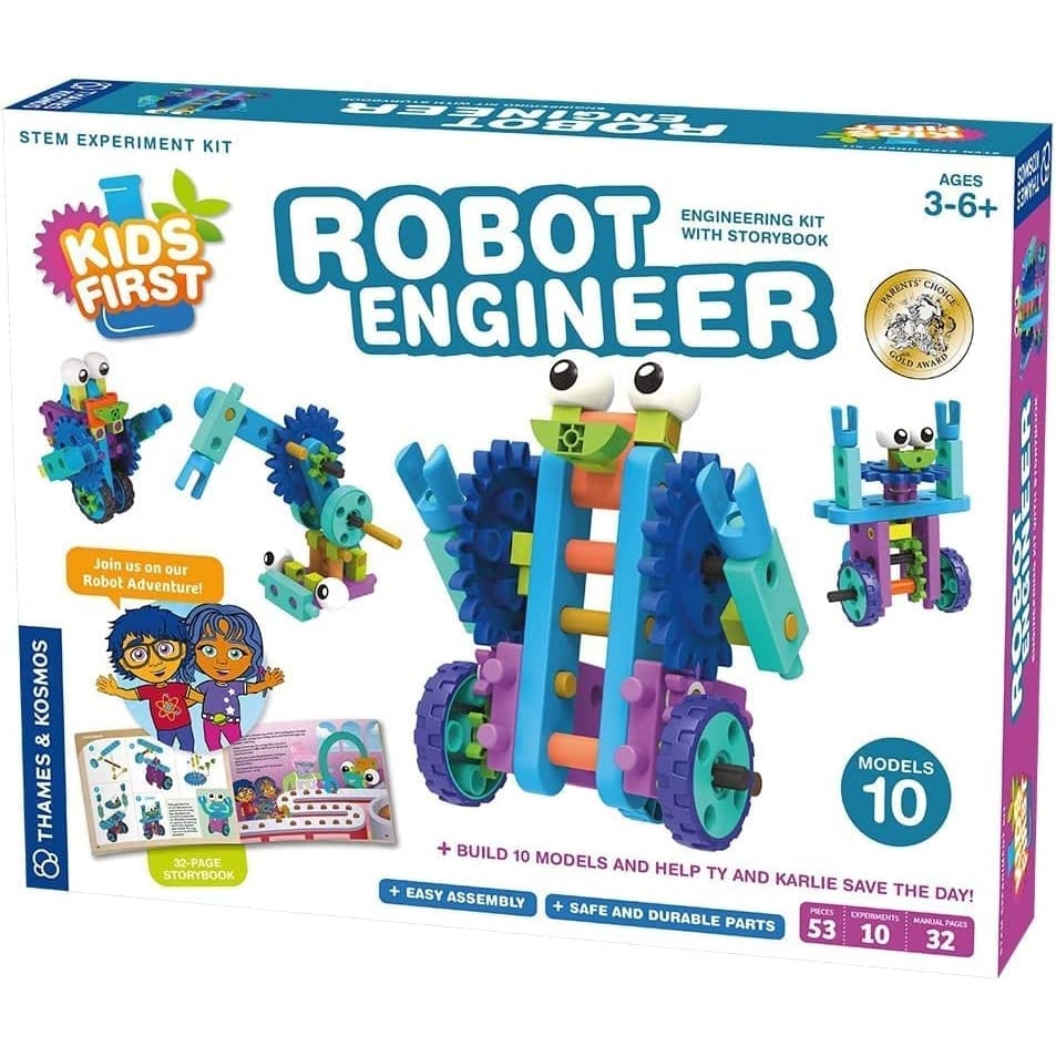 Robot Engineer 53 Pc 10 Buildable Models - Thames and Kosmos