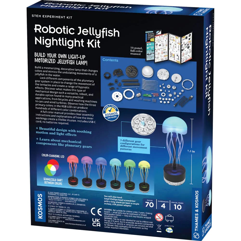 Robotic JellyFish Nightlight Kit - Thames And Kosmos