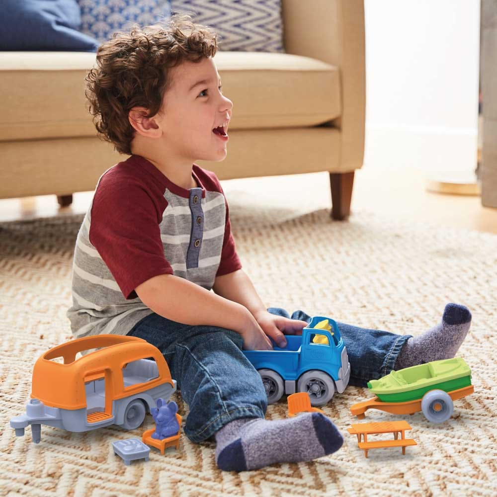 RV Camper Set - Green Toys 816409014599
