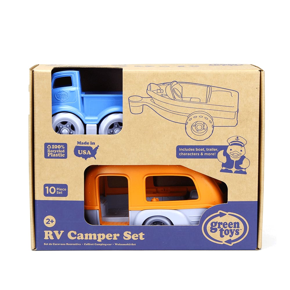 RV Camper Set - Green Toys 816409014599