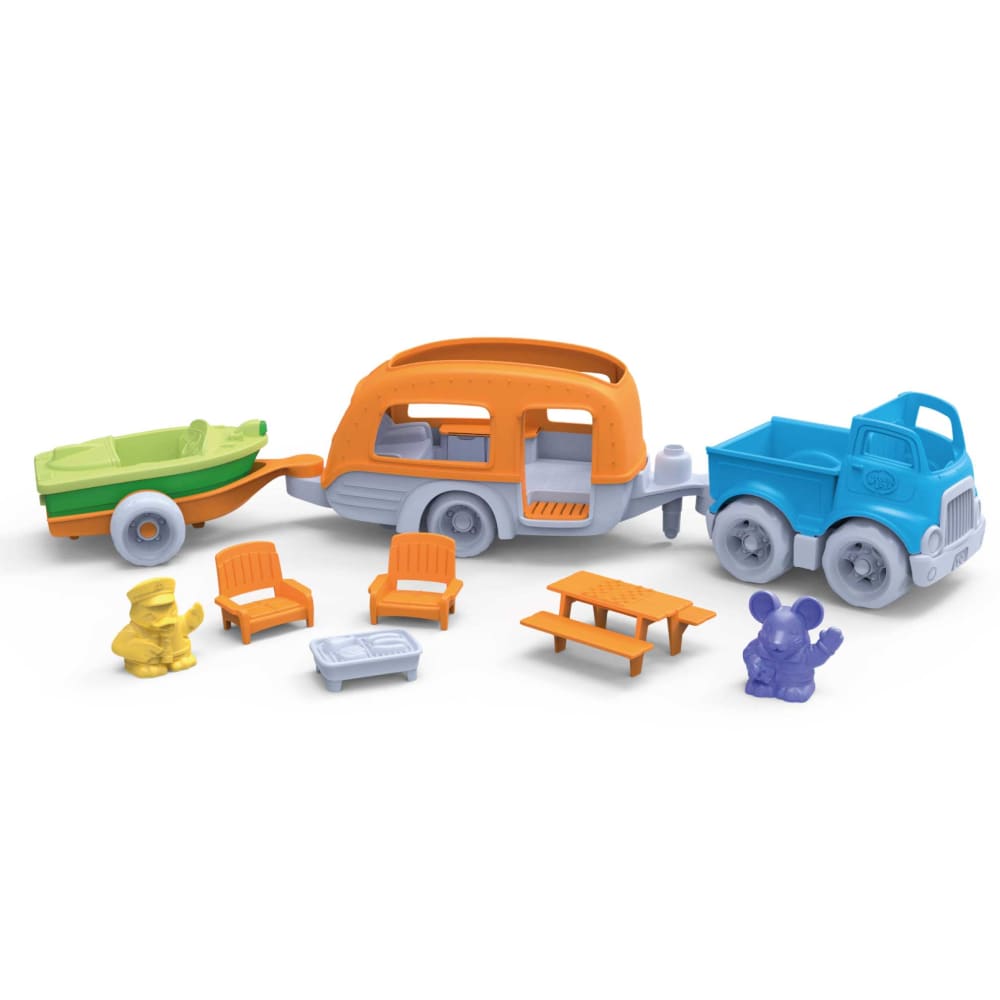 RV Camper Set - Green Toys 816409014599