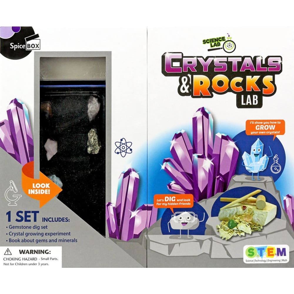 Science Lab Crystal & Rocks - SpiceBox