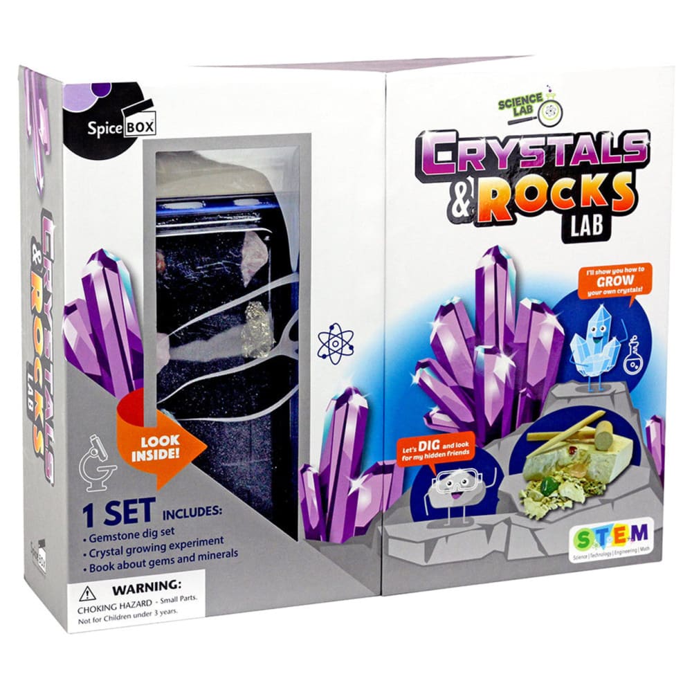 Science Lab Crystal & Rocks - SpiceBox