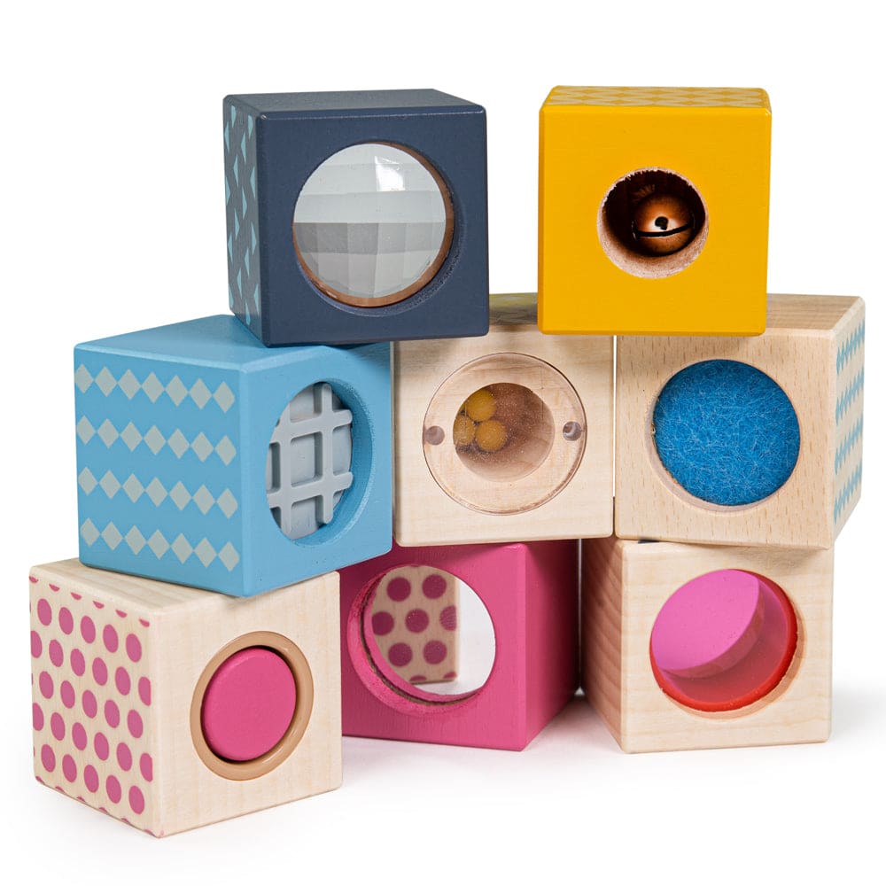 Sensory Blocks - Bigjigs Toys 691621820452
