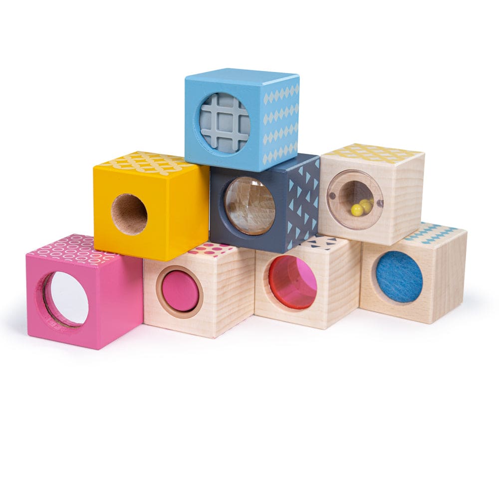 Sensory Blocks - Bigjigs Toys 691621820452