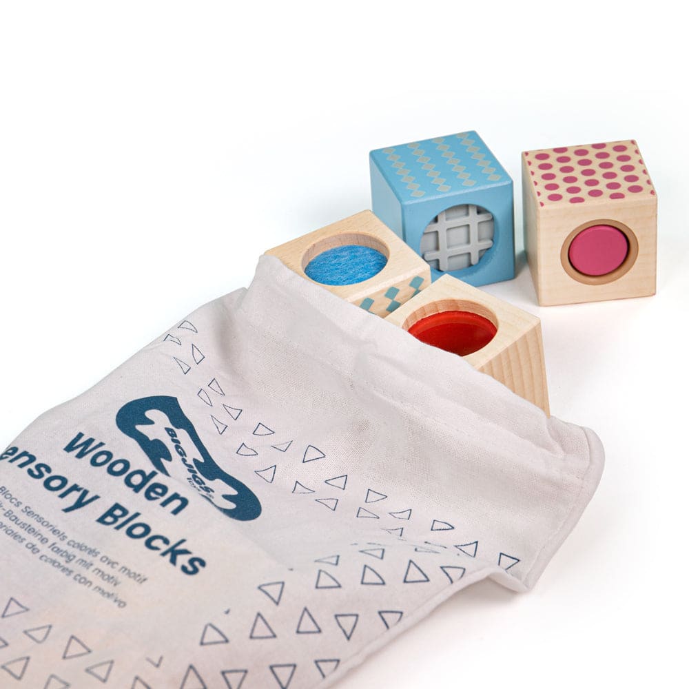 Sensory Blocks - Bigjigs Toys 691621820452