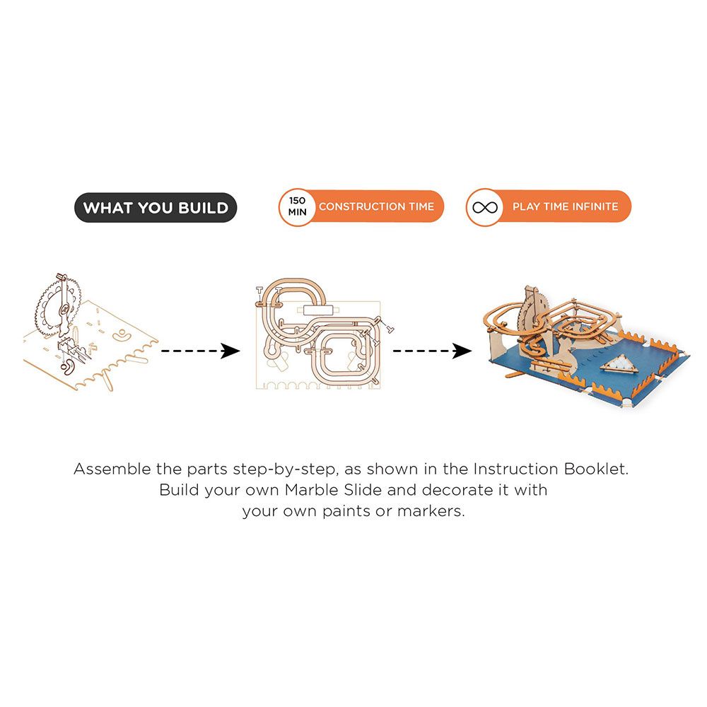 Build Your RollerCoaster Marble Run