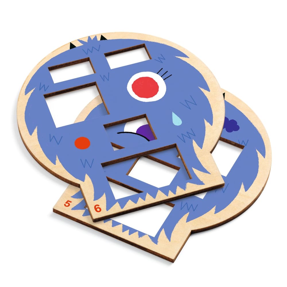 SoloGic Crazy Faces Game - Djeco